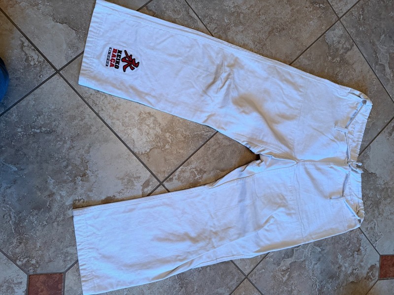 NEW KEIKO RACA WHITE BJJ GI PANTS A3