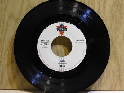 Like new 45 rpm reissue Them   Gloria / Here Comes the Night