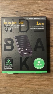 Wd Black Xbox One Series X Storage Expansion WD BLACK C50 1TB NVMe