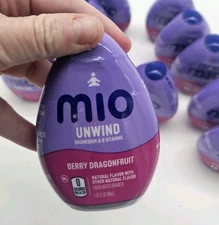 mio UNWIND Magnesium & B Vitamins Liquid Water Enhancer (12ct) Exp 02/2026