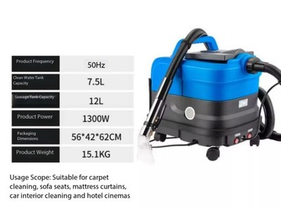 Multifunction Fabric Sofa Hotel Carpet Curtains Commercial Cleaning Machine