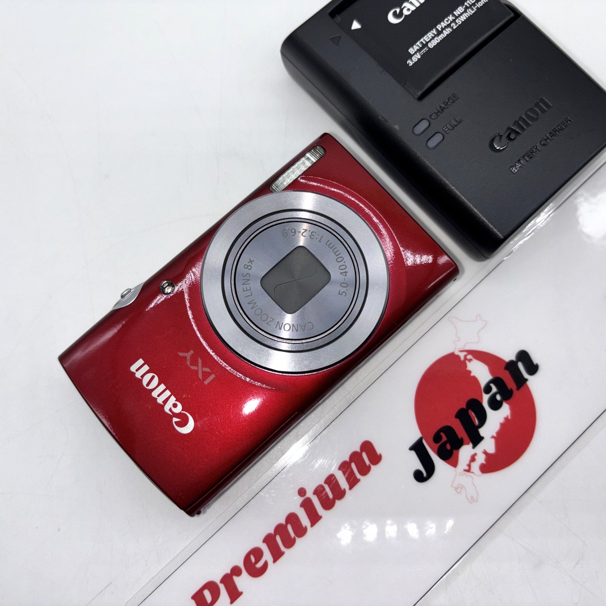 【ジャンク】Canon IXY 150 レッド Canon IXY 150 PowerShot ELPH 150 IS Digital Camera Red English
