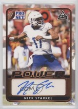 2021 Leaf Pro Set Power Base Auto Nick Starkel #BA-NS2 Auto 17d8