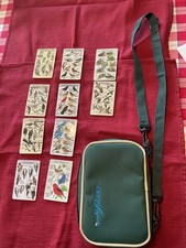 Identiflyer karty śpiewu ptaków i etui zapinane na zamek