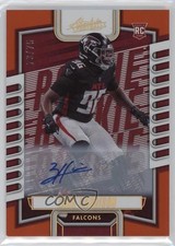 2023 Absolute Rookies Orange Spectrum Signatures 73/75 Zach Harrison Auto qf8