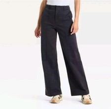 NWT Universal Thread Navy High Rise Wide Leg Pants Size 12