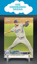 Jacob Faria 2018 Topps Chrome #57 Tampa Bay Rays Baseball Card