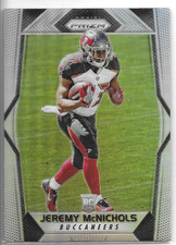 2017 Panini Prizm Silver Prizm Jeremy McNichols Rookie #208