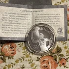 1992 BARCELONA OLYMPICS 1 OZ SILVER .999 FINE ROUND