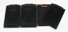 3 7/8TH X 6 1/4 INCHES KODAK PLATES, SET OF 3