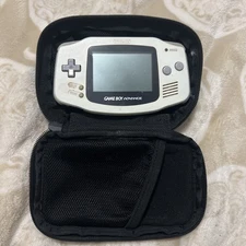 Nintendo Game Boy Advance AGB 001 Indigo Handheld Console in original bag 