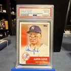2022 Topps Archives Aaron Judge Autograph Serial #24/40 PSA 8 Yankees