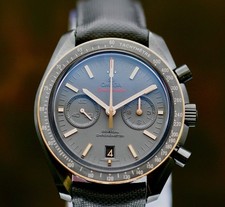 2020 OMEGA Speedmaster Dark Side of the Moon Black Sedna Gold Box & Papers 44mm
