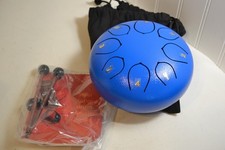 Steel Tongue Drum, 6 Inches BLUE