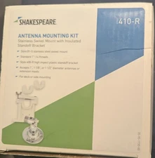 Shakespeare Antenna Mounting Kit Swivel Mount & Insulated Stand-Off Bracket
