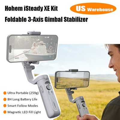 Hohem iSteady XE 3-Axis Gimbal Stabilizer Foldable for Phone Vlog Live Stream