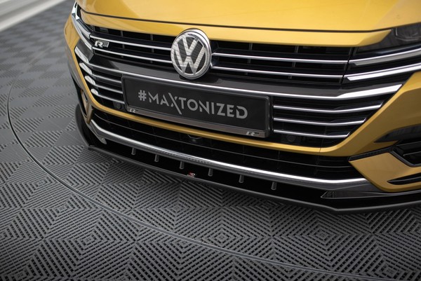 Maxton Design Frontlippe V.3 Passend FüR VW Arteon R-Line Limousine / Shooting B-image