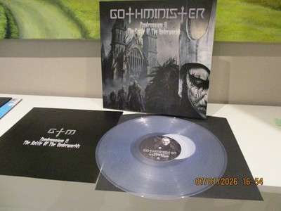 Gothminister Pandemonium II  Vinyl LP Schallplatte Gothic Metal VG bis VG+Goth2