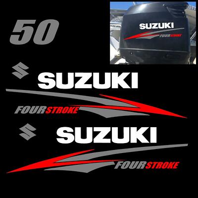 Mercury 50hp Elpto Outboard Engine Motor Decal Kit 2004 2005 for the