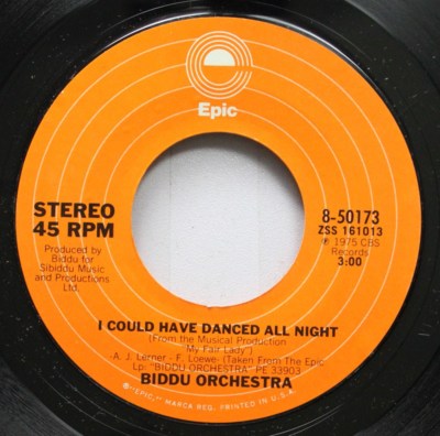 Soul Unplayed 45 Biddu Orchestra - I Could Have Danced All Night &frasl; Jump For  Joy | eBay
