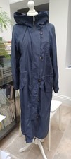 Belstaff Parker Mac. Deep Blue. Fits 10 12 14. Bnwt.