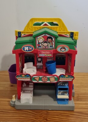 Fisher Price Little People Antique Vintage Folding Play Set