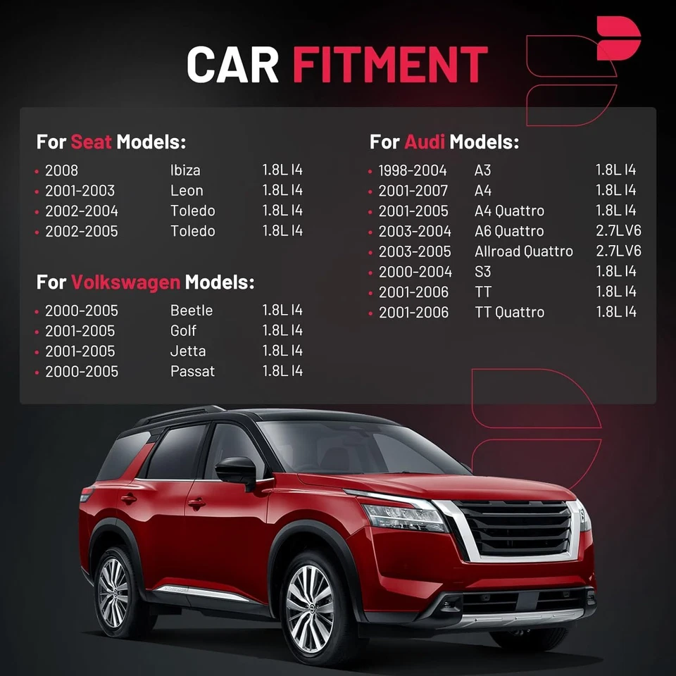 4 Ignition Bobinas Packs UF411 For 2002-2005 Seat Toledo 1.8L l4 - Image 3 of 4