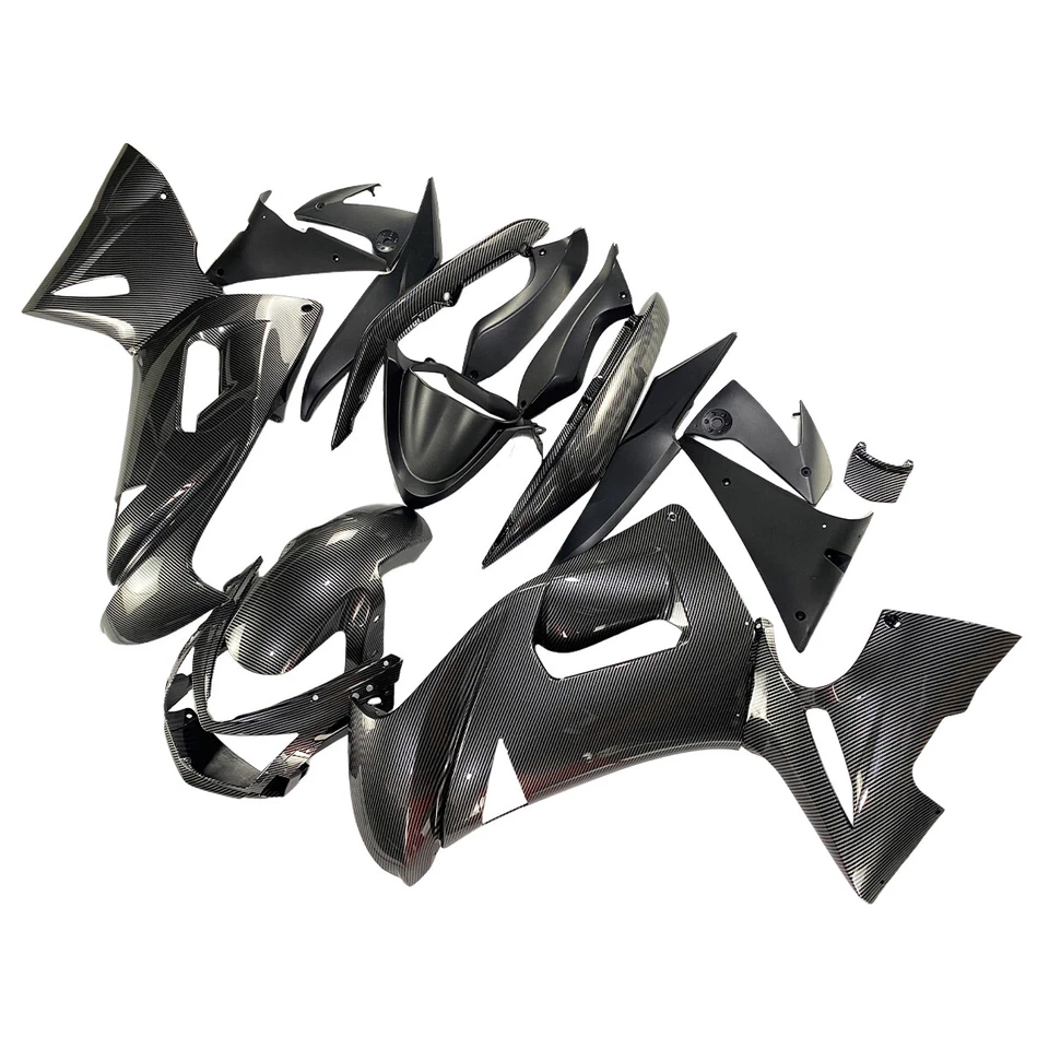 Fairing Kit for Kawasaki Ninja 650r ER-6F 2006 2007 2008 Body Kit Carbon Fiber — 第 3/4 张图片