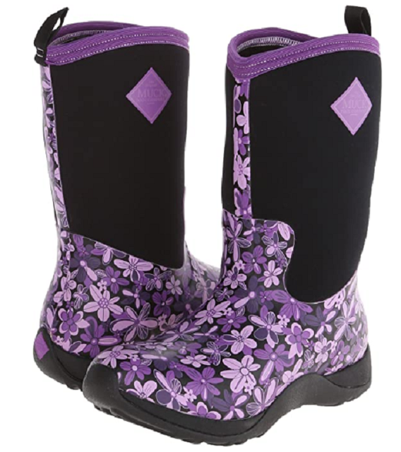 MUCK BOOT WOMEN'S ARCTIC WEEKEND SNOW BOOT, PURPLE FLORAL *CHECK FOR
