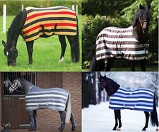 HORSEWARE RAMBO DELUXE NEWMARKET FLEECE COOLER/TRAVEL/STABLE SHEET RUG