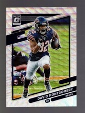 2021 OPTIC PREMIUM BOX SET WAVE PRIZM #79 DAVID MONTGOMERY /299 BEARS