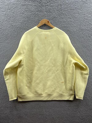 Nike NRG Nocta Tch Fleece Crew Citron Tint Vivid Sulfur FD8457-821