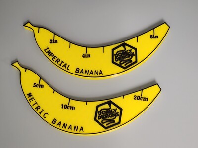 Banana For Scale | Imperial Metric Bananas Anything But A Ruler Measuring Stick