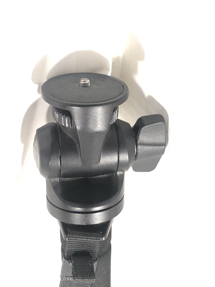 Monopie Vanguard Espod AM-263 de aluminio negro con cabezal inclinable, 3 secciones, 26"- 63" Foto 4 de 4