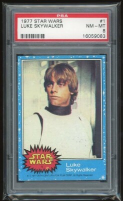 1977 Star Wars Luke Skywalker #1 PSA 8 NM Centered | eBay