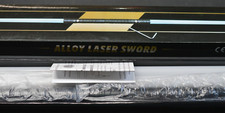 RECHARGABLE LED COLOR CHANGING ALLOY LASER SWORD - SABER WARS