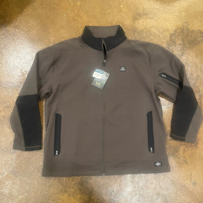 DICKIES STORM SOFTSHELL WEATHERPROOF LINED JACKET Men's Size 2XL NWT