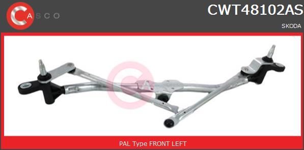 Tringlerie essuie-glace avant Skoda Fabia 1.9 TDI 1.9 SDI et Fabia II 1.2