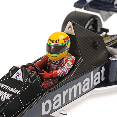 Minichamps Brabham BT52B Test Car Paul Ricard 1983 - Ayrton Minichamps Brabham BT52B Test Car Paul Ricard 1983 - Ayrton