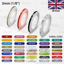 Roll Vinyl Pinstriping Pin Stripe Solid Line Car Tape Decal DIY Vinyl Stickers