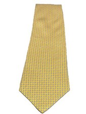 Brooks Brothers Men’s Neck Tie 100% Silk Yellow Blue Paisley USA Made