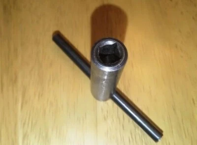 HSW DIAMOND TOOLS CHUCK KEY SQUARE LATHE CHUCK KEY ONLY FEMALE 6MM