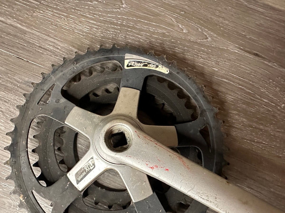 Sakae XCU Triple Mountain Crankset 175mm 48 38 28T | eBay