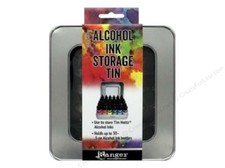 Tim Holtz ALCOHOL INK STORAGE TIN - Holds up to 30 .5oz Ink Bottles Ranger