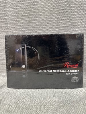 NEW FACTORY SEALED-Rosewill Universal Notebook Adapter RNA-U100Pro 100 Watt-F3M