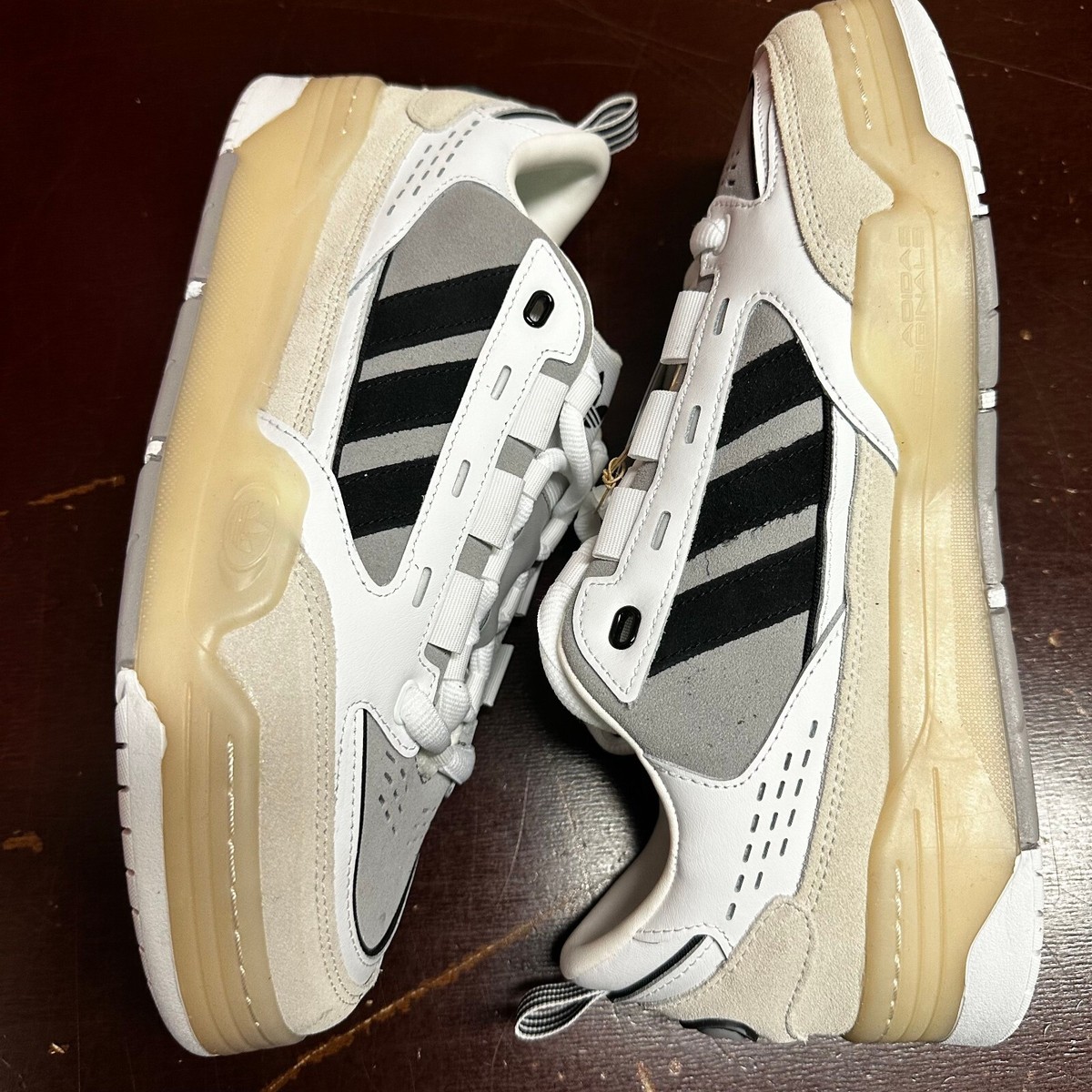 Adidas Mens White Adi2000 GV9544 Originals Athletic Running  display picture 1