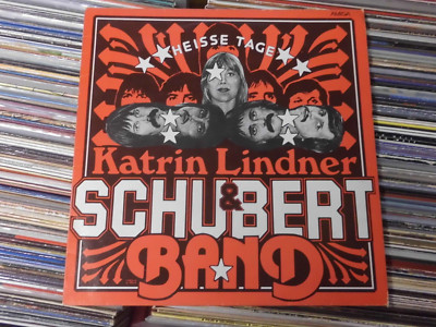 KATRIN LINDNER & SCHUBERT BAND DDR AMIGA LP: HEISSE TAGE (8558129