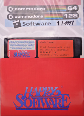 COMMODORE 64/128 -- C64 SPECIAL ISSUE 4/85 GRAPHICS (MARKET & ENGINEERING - DISC TO BOOKLET)