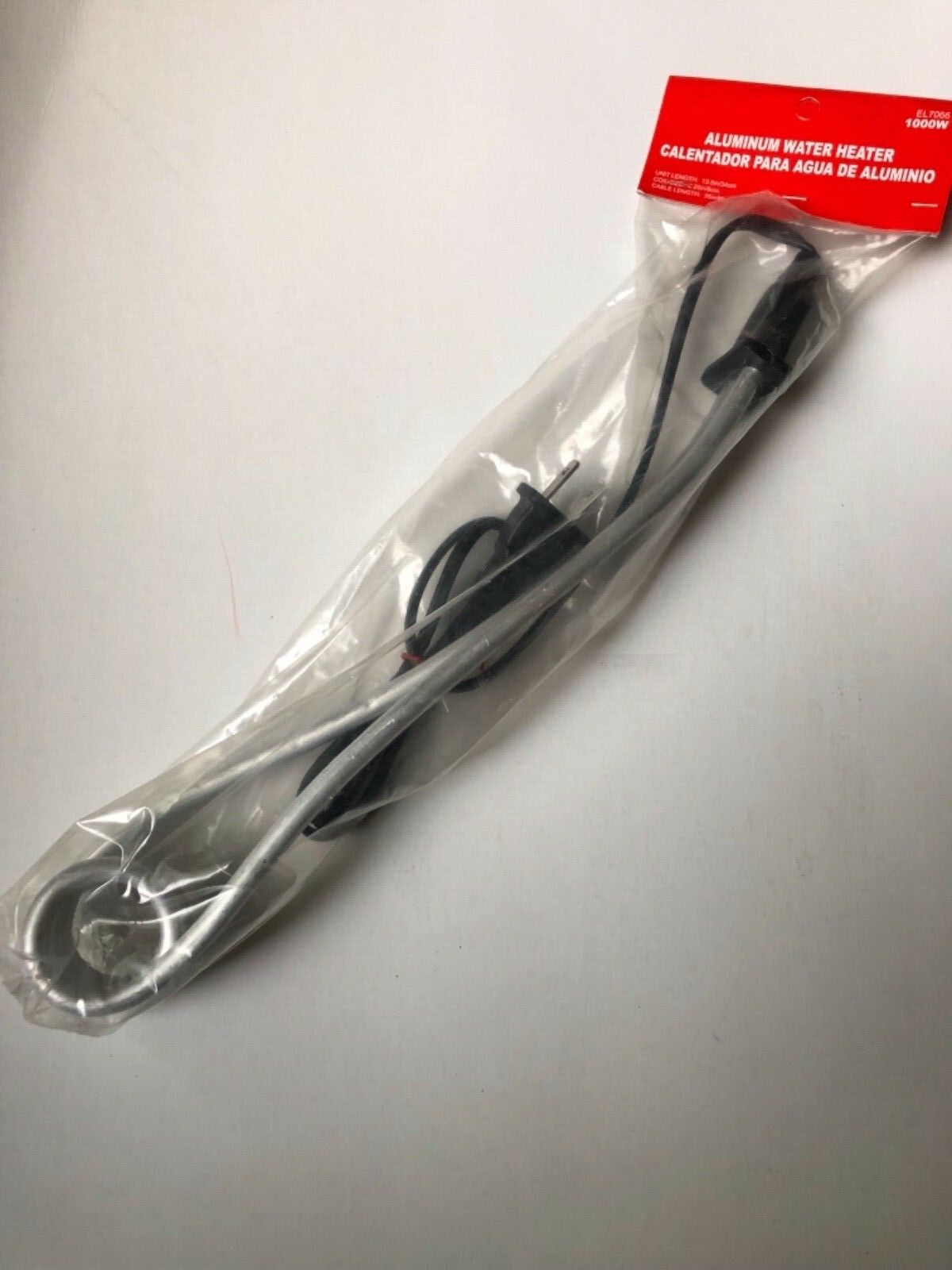 Portable Water Heater Coil Aluminium 1000 Watts Travel eBay