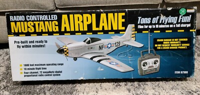 P-51 MUSTANG-46 ラジコン飛行機キット RADIO CONTROLLED P-51 MUSTANG KIT, 2013 FREIGHT #97393, NEW OPENED